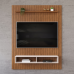 Painel Ripado P/ Tv Até 55" Aston Freijó Off White - DJ Móveis