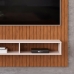 Painel Ripado P/ Tv Até 55" Aston Freijó Off White - DJ Móveis