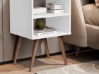 Mesa de Cabeceira Luxo Branco 1515 JB Bechara 